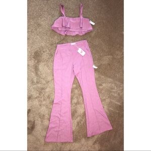 two piece pants set